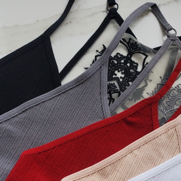 🔥BESTSELLER🔥Black tattoo mesh bralette - Picture 13 of 15